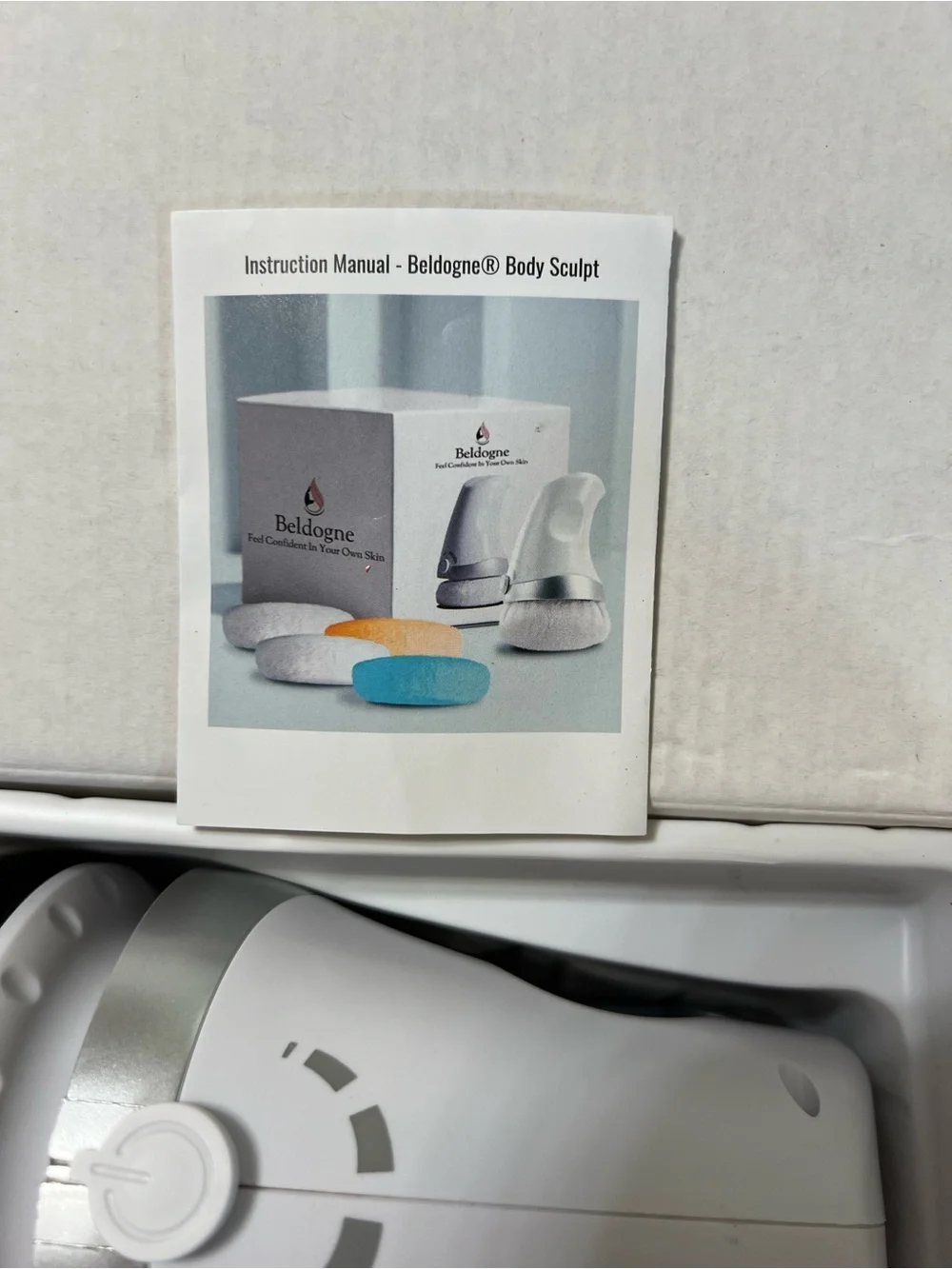 Beldogne White & Silver Body Sculpting device